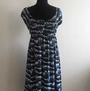 ilu ilu Midi Dress Stretch Women Size PXL